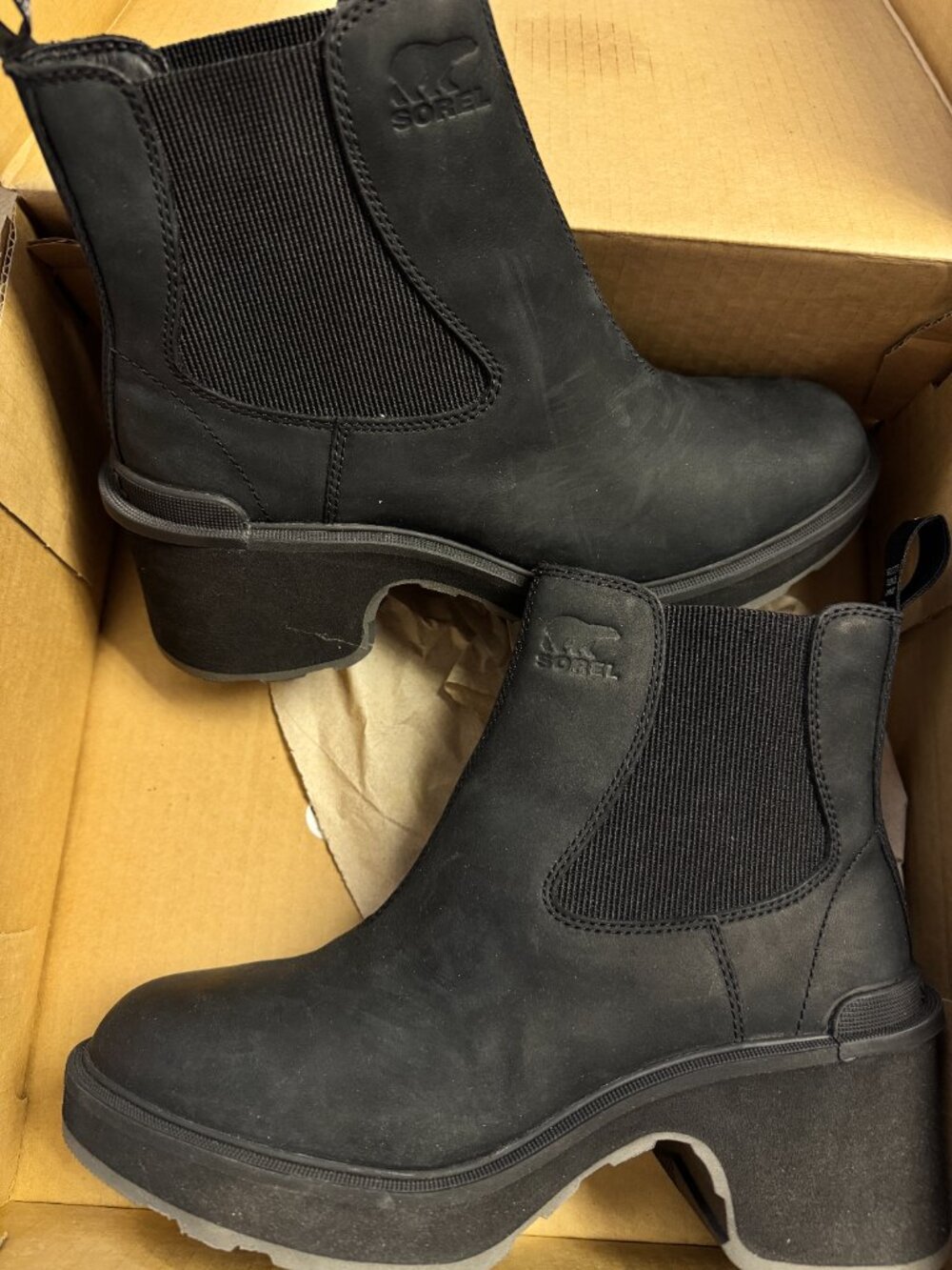 SOREL Women's Hi-Line Heel Chelsea Boots